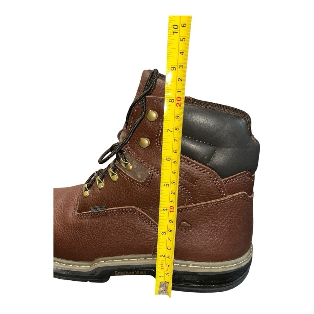 Men’s Wolverine Darco 6” Steel Toe Work Boots W02406 – Brown Leather Size 12 EW - Picture 13 of 15